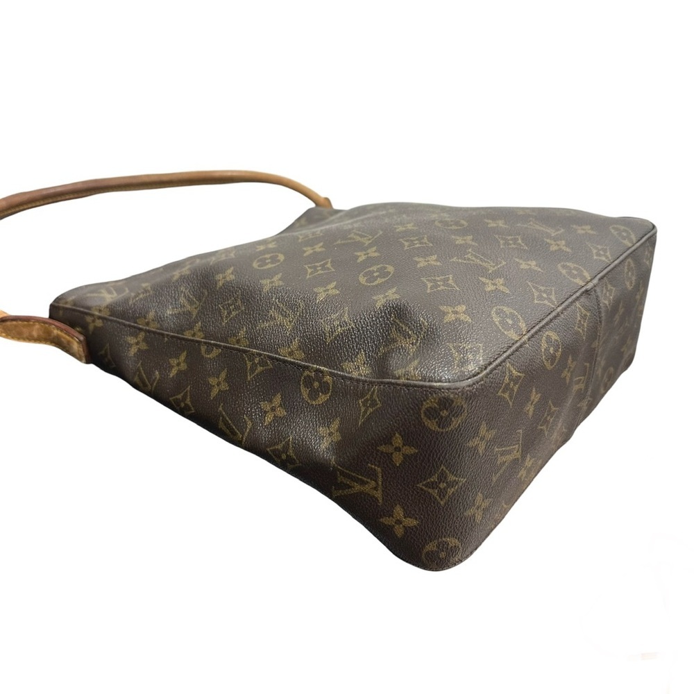 Louis Vuitton Monogram & Vachetta Leather GM Looping Shoulder Bag - Picture 7 of 16